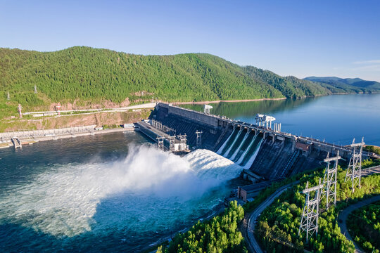 Large dam — international hydro project, Malawi Africa
