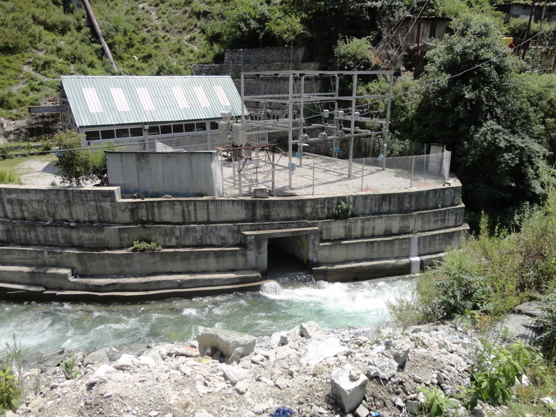 Jiwa Hydel Project — run-of-river scheme, Himachal Pradesh